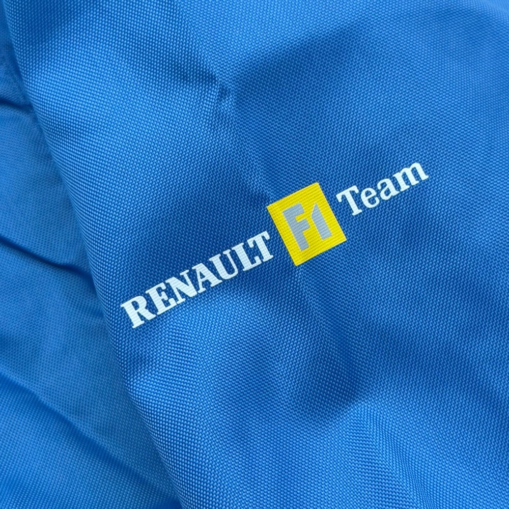 Vintage Mild Seven Renault F1 Team Hooded Racing Jacket Y2K Formula 1 Blue XL - Picture 7 of 7